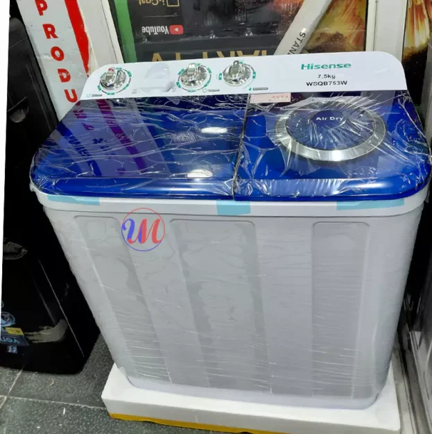Hisense WSQB753W 7.5KG Twin-tub Washing Machine