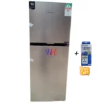 Hisense stainless steel top-freezer refrigerator with free guard