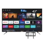 Vision Plus 43″ VP8843KV 4K Frameless V+ OS Smart TV