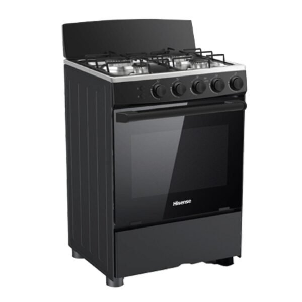 Hisense HFG60121B 60CM Free Stand Cooker All Gas And Gas Oven