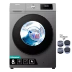 Hisense 8kg front-load washing machine with display