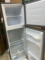 Open compact refrigerator with top freezer compartment
