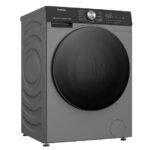 Dark gray Hisense front-load washing machine