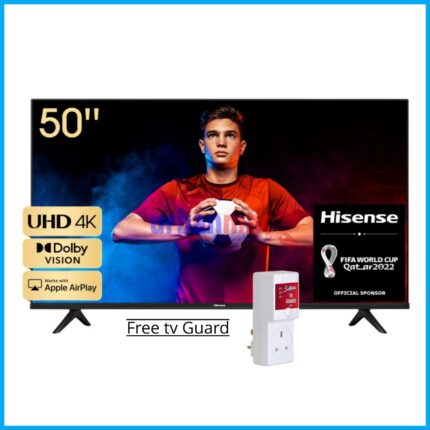 Hisense 50E6 50" Smart 4k UHD VIDAA Tv - Black Copy