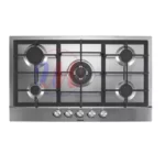Hisense HHU90GASS 90cm Built-in Gas Hob - Stainless
