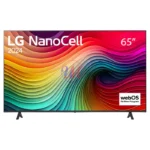 LG 65" 65NANO80T6A Nanocell WebOs Smart 4k AI ThinkQ Tv