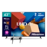 Hisense 43" 43A6N (NEW 2025) Vidaa Smart 4k UHD Tv
