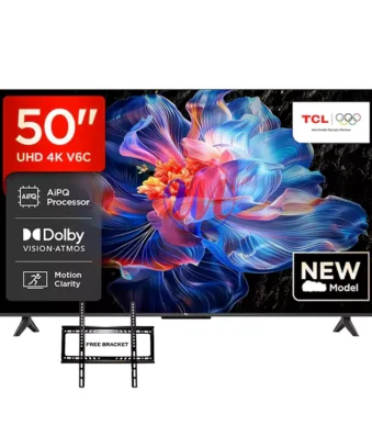 TCL 50" 50V6C Smart 4k HDR Google TV