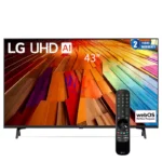 LG 43″ 43UT80006LB Smart WebOs AI ThinkQ 4k Tv