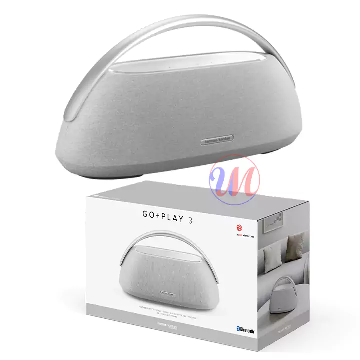Harman Kardon Go Plus Play 3 Bluetooth Speaker - Grey Harman Kardon Go+Play 3 portable Bluetooth speaker