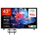 TCL 43" 43V6C Smart 4k HDR Google TV