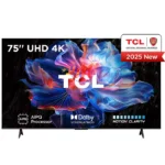 TCL 75" 75V6C Smart 4k HDR Google TV (NEW 2025)