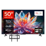 TCL 50" 50T6C QLED 4k HDR Google Tv