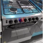 Hisense 50 by 55(cm) 3+1 - Electric Oven Gas Cooker (HF531 GEES)