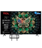 TCL 75" 75C6K Premium QD-MiniLED Google TV