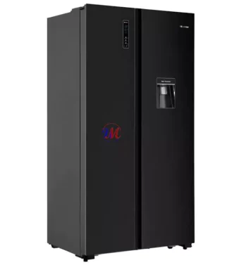 Hisense 558L REF558DR Side By Side Inverter Refrigerator - Black