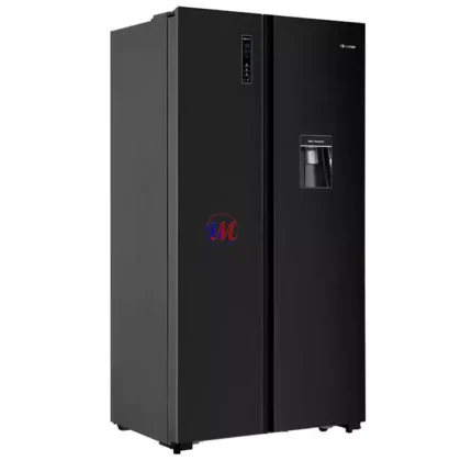 Hisense 558L REF558DR Side By Side Inverter Refrigerator - Black