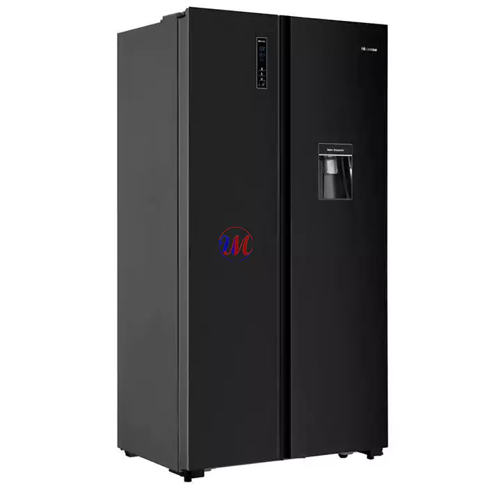 REF558DR Black Hisense 558L REF558DR Side By Side Inverter Refrigerator - Black