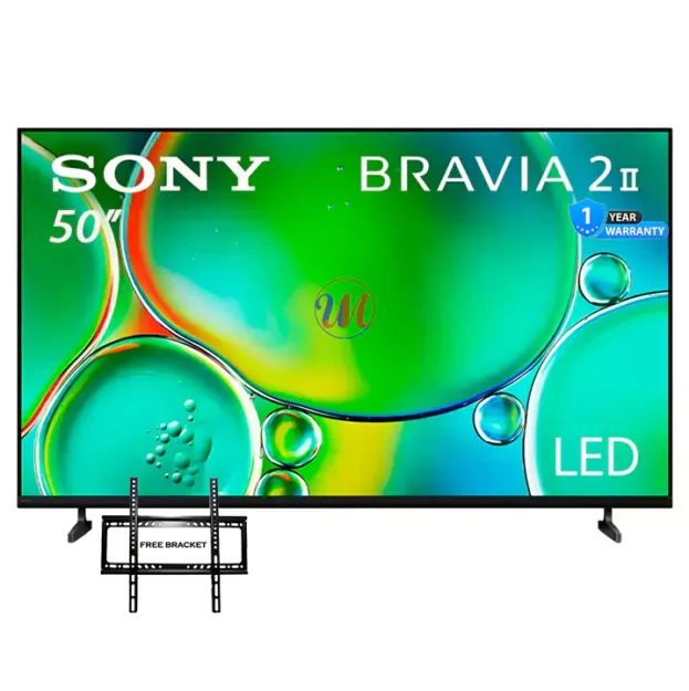 Sony BRAVIA 2 II 50″ 4K HDR LED Google TV (2025)