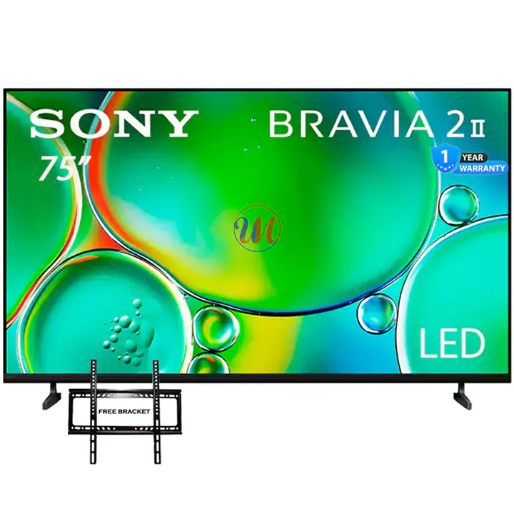 Sony bravia 2 75 Sony BRAVIA 2 II 75″ 4K HDR LED Google TV (2025)