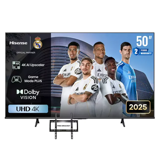 Hisense 50-inch 50A6Q Series Vidaa Smart 4K UHD TV