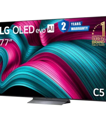 LG 77" C5 OLED Evo AI Smart 4k WebOs Tv