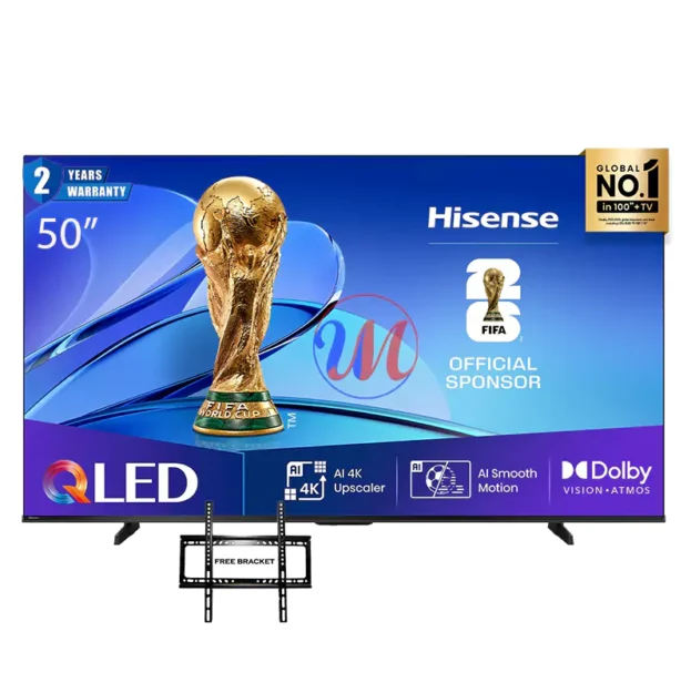 Hisense 50" 50Q6Q Qled 4k Vidaa Smart Tv