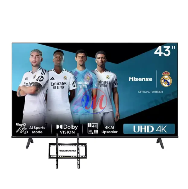 Hisense 43-inch 43A6Q Smart 4k uhd Tv