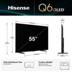Hisense 55" 55Q6Q Qled 4k Vidaa Smart Tv