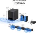 Sony HT-S60 5.1ch 1000W Bravia 6 Soundbar - Image 2