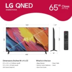 LG 65" 65QNED70A Smart 4k AI ThinkQ WebOs Tv