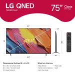 LG 75" 75QNED70A Smart 4k AI ThinkQ WebOs Tv