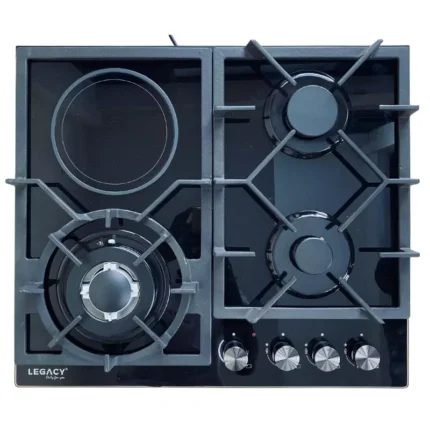 Legacy 60CM Built-in Hob 3 Gas and 1 Ceramic Hot Plate