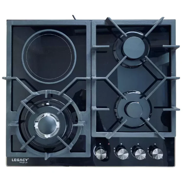 Legacy 60CM Built-in Hob 3 Gas and 1 Ceramic Hot Plate