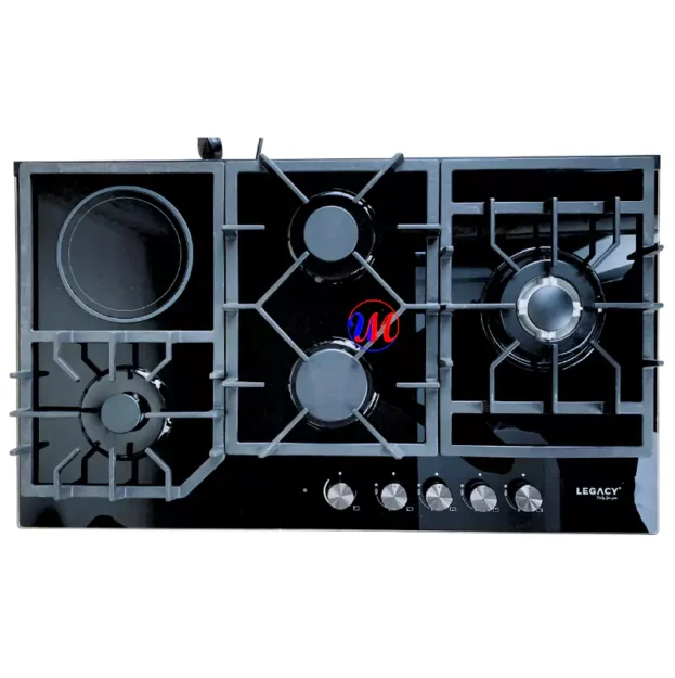 Legacy 90CM Built-in Hob – 3 Gas + 1 Ceramic Hot Plate