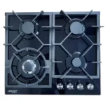 Legacy 60CM Built-in Gas Hob – 3 Gas + 1 Wok Burner