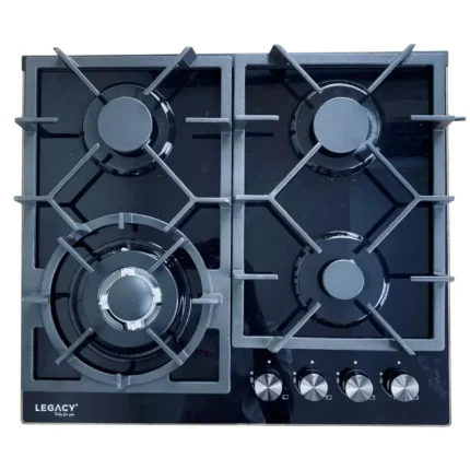 Legacy 60CM Built-in Gas Hob – 3 Gas + 1 Wok Burner