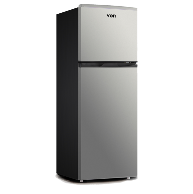 Von 136L VART-19DHS Double Door Fridge