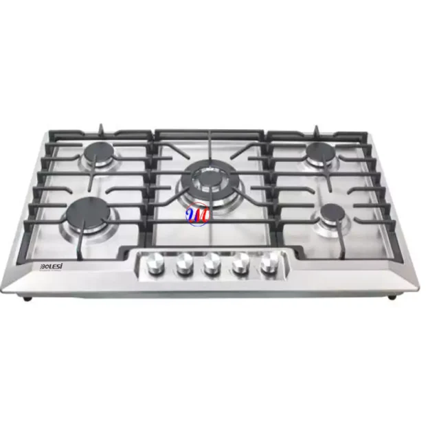 Bolesi 4 + 1(Wok) HB-5022G Built-in Gas Hob
