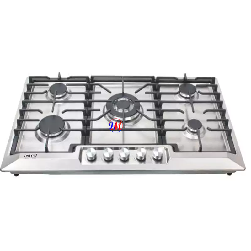 Bolesi 4 + 1(Wok) HB-5022G Built-in Gas Hob Bolesi 4 + 1(Wok) HB-5022G Built-in Gas Hob