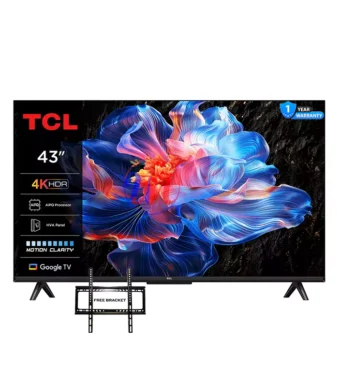 TCL 43" 43V6D Google 4k HDR Tv