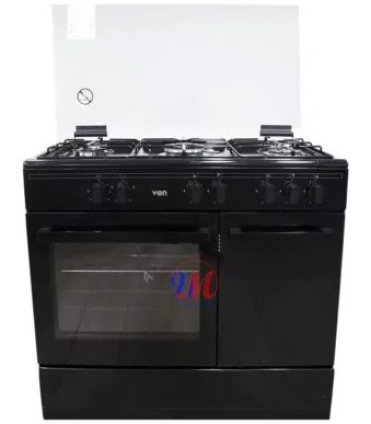 Von 90x60 CM VCF965031NSK All Gas 5 Burner Gas Cooker