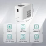 Hisense 12KG Ice Cube Maker ICM1244 120W - White - Image 5