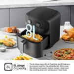 Hisense 8L H08AFBK1S1 Manual Air Fryer