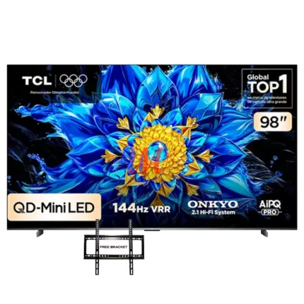 TCL 98-inch QD-Mini LED smart TV display