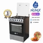 Nunix KZ-665 3G+1E 60x65cm Standing Cooker With Jet Valve
