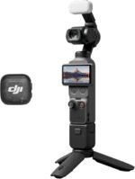 DJI Osmo handheld gimbal camera with tripod