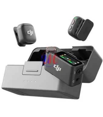 DJI wireless microphone kit with charging case