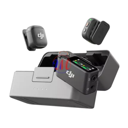 DJI wireless microphone kit with charging case