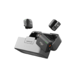 DJI wireless microphone system with charging case